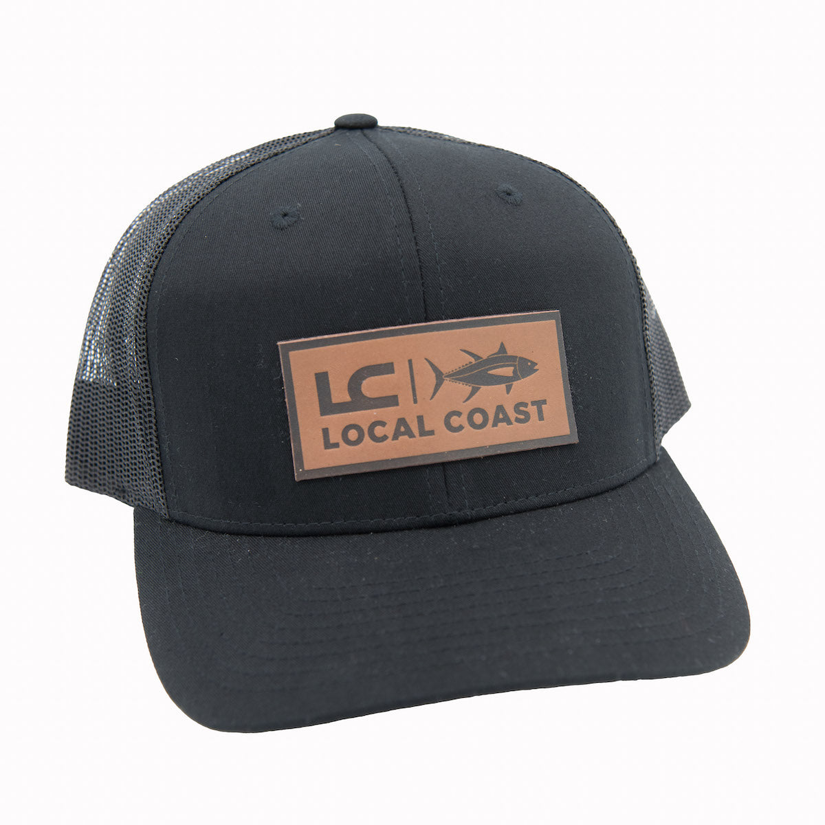 Leather Patch Logo Hat