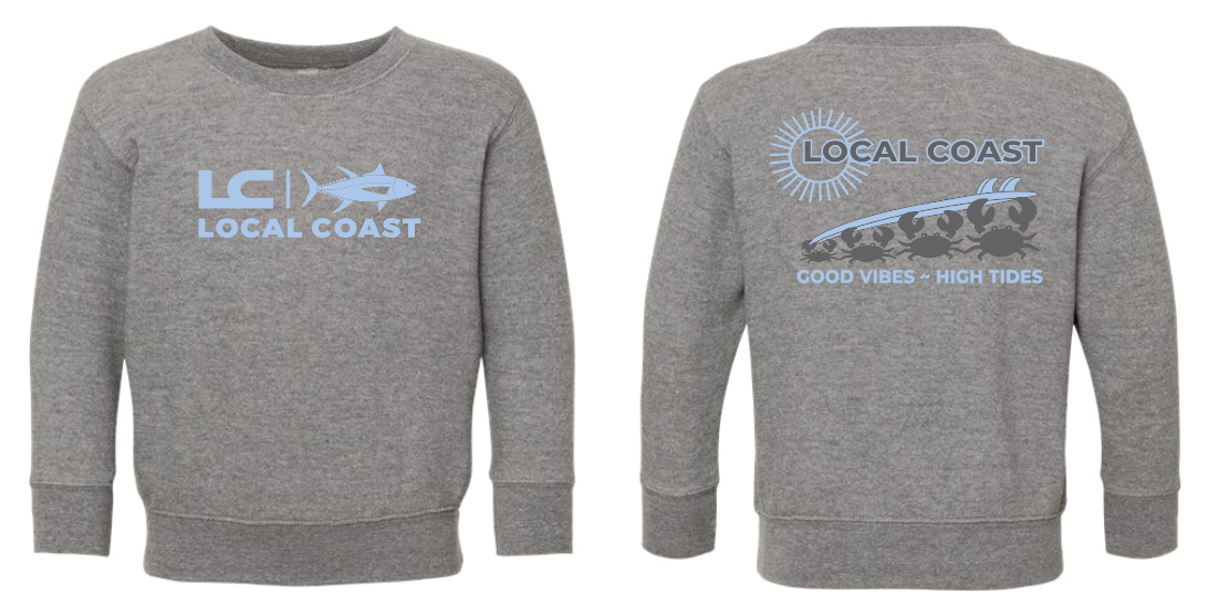 Surfing Crab Crewneck