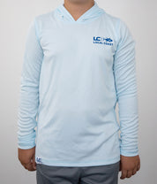 Hooded Performance Long Sleeve Tee - local coast